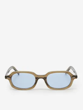 AKILA Psyche Sunglasses - Olive Green/Sky Blue