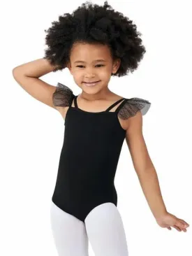 CAPEZIO 11662C FLUTTER SLEEVE LEOTARD