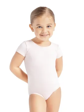 CAPEZIO TB132 Girls Team Basics Short Sleeve Leotard