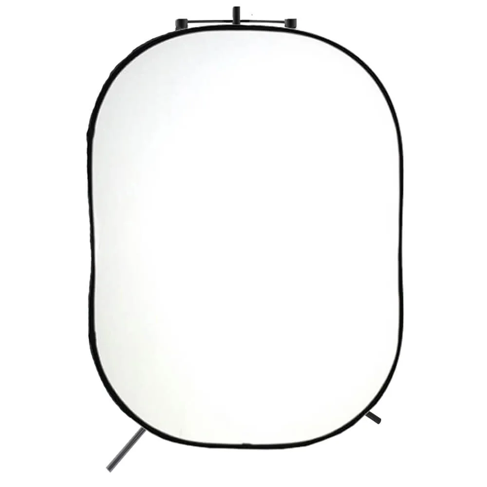 1.5x2m Black/White Background for Photography Studio and Stand