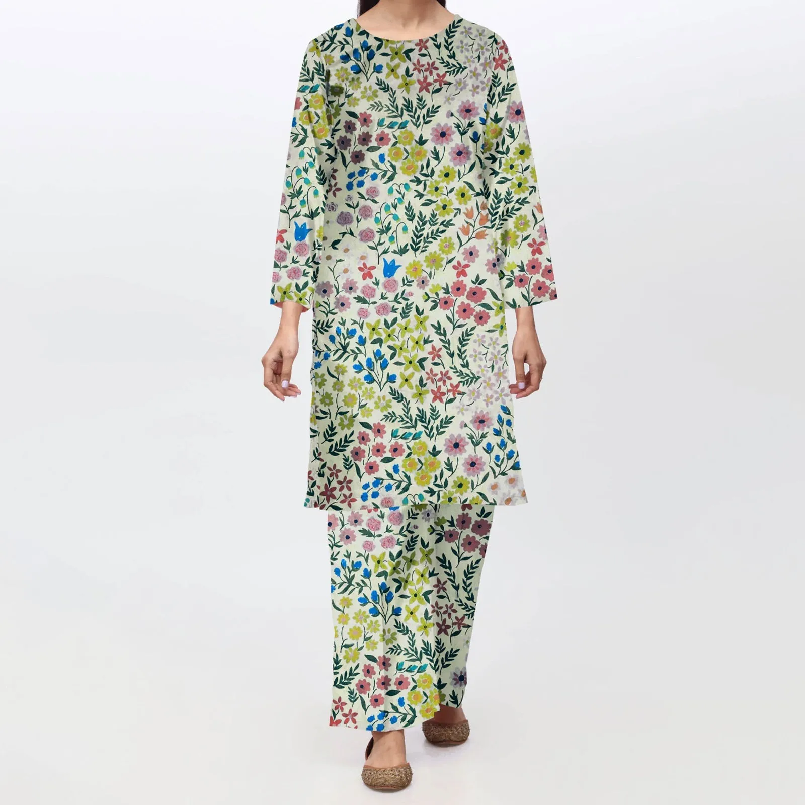 2PC - Unstitched Digital Printed Lawn Suit PS4809