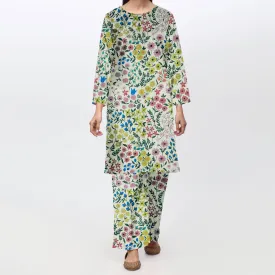 2PC - Unstitched Digital Printed Lawn Suit PS4809