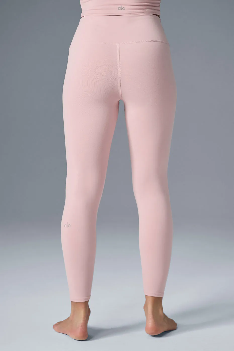 7/8 High-Waist Airbrush Legging - Ballet Pink