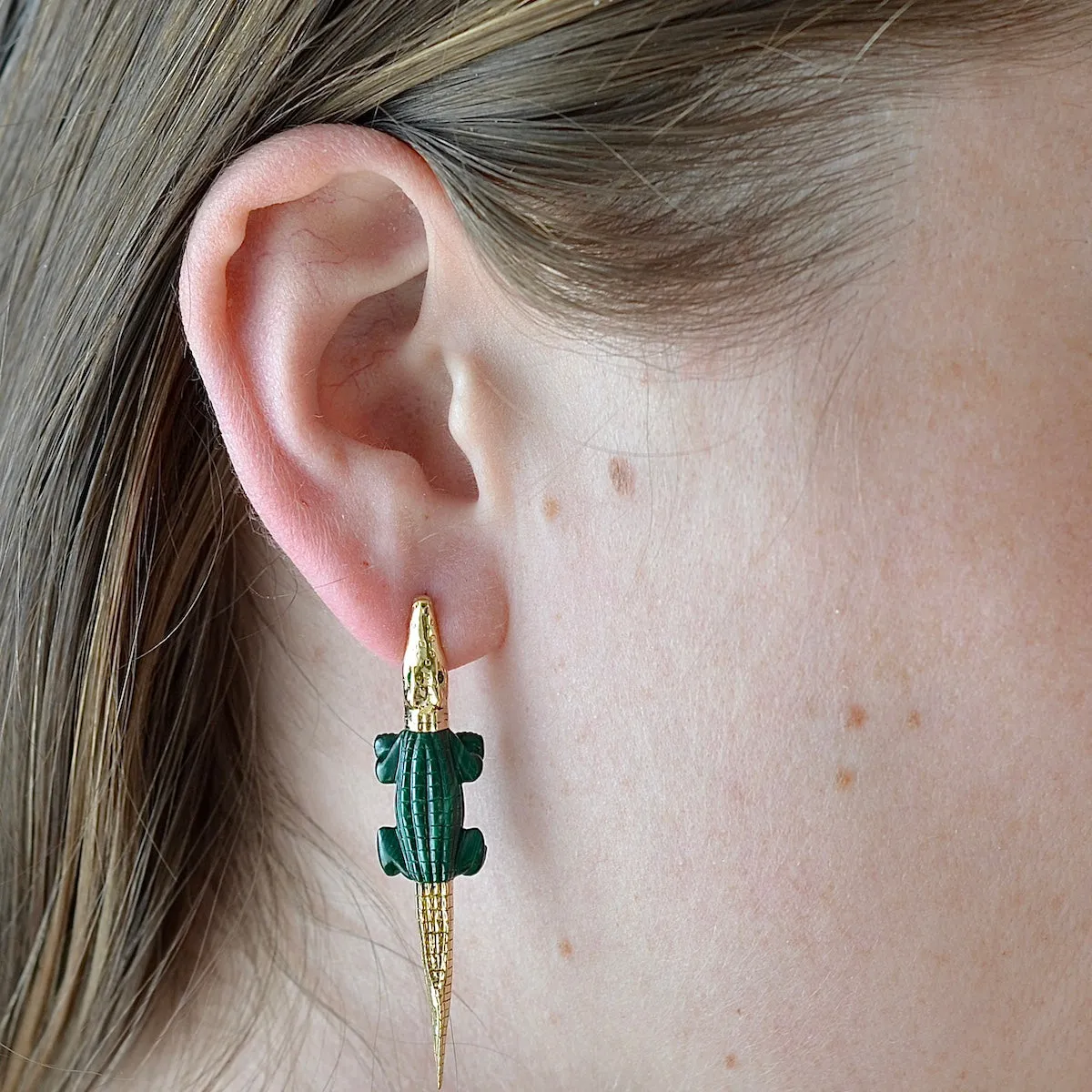 Alligator Bite Earrings