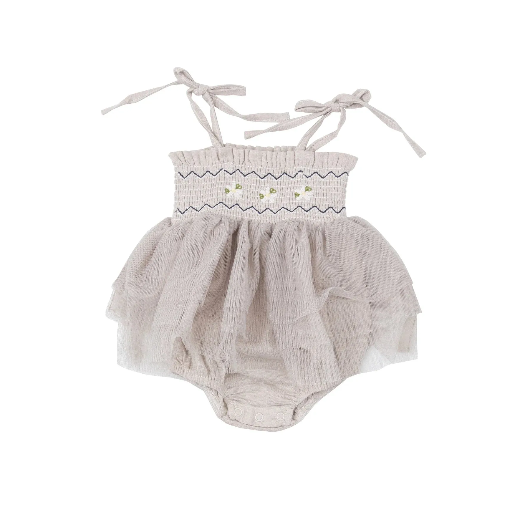 ANGEL DEAR OATMEAL SOLID MUSLIN TUTU BUBBLE