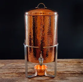 Arcadia Copper Beverage Urn for hot or cold service