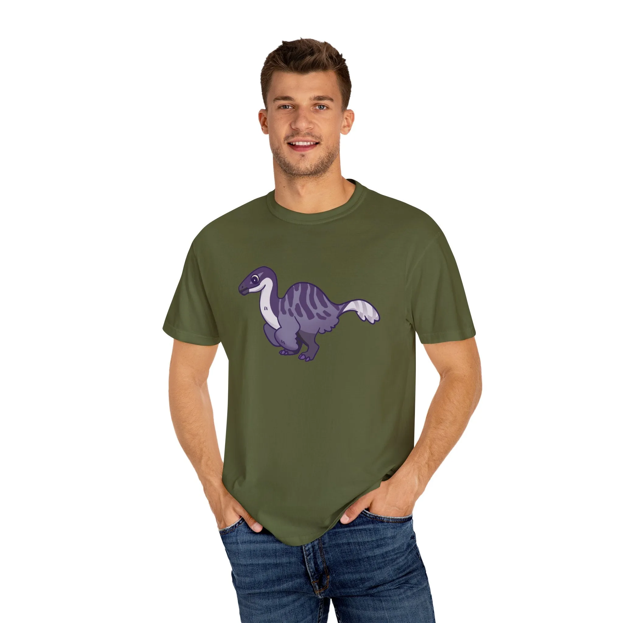 Asexual Pride Stripes Deinocheirus - T-Shirt