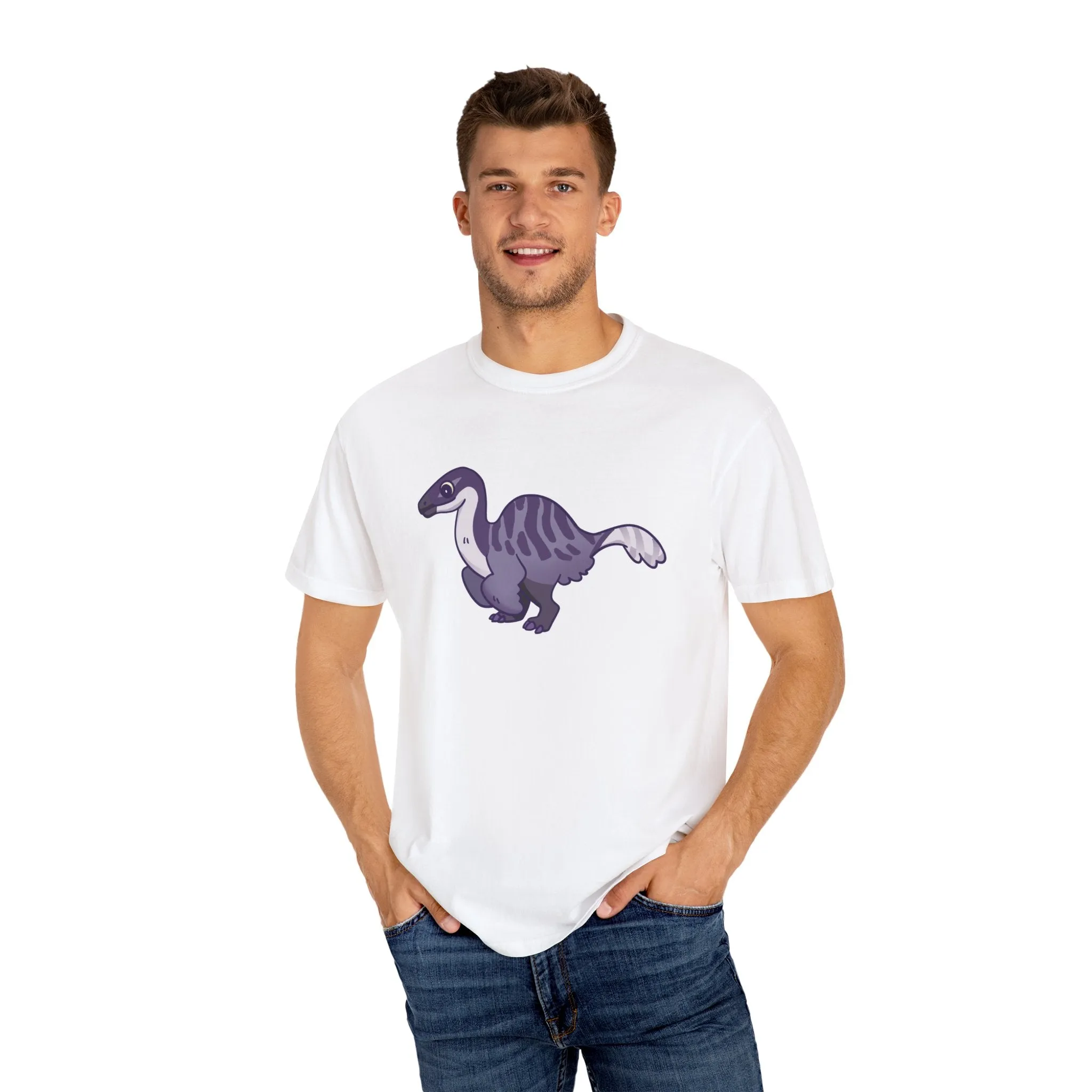 Asexual Pride Stripes Deinocheirus - T-Shirt