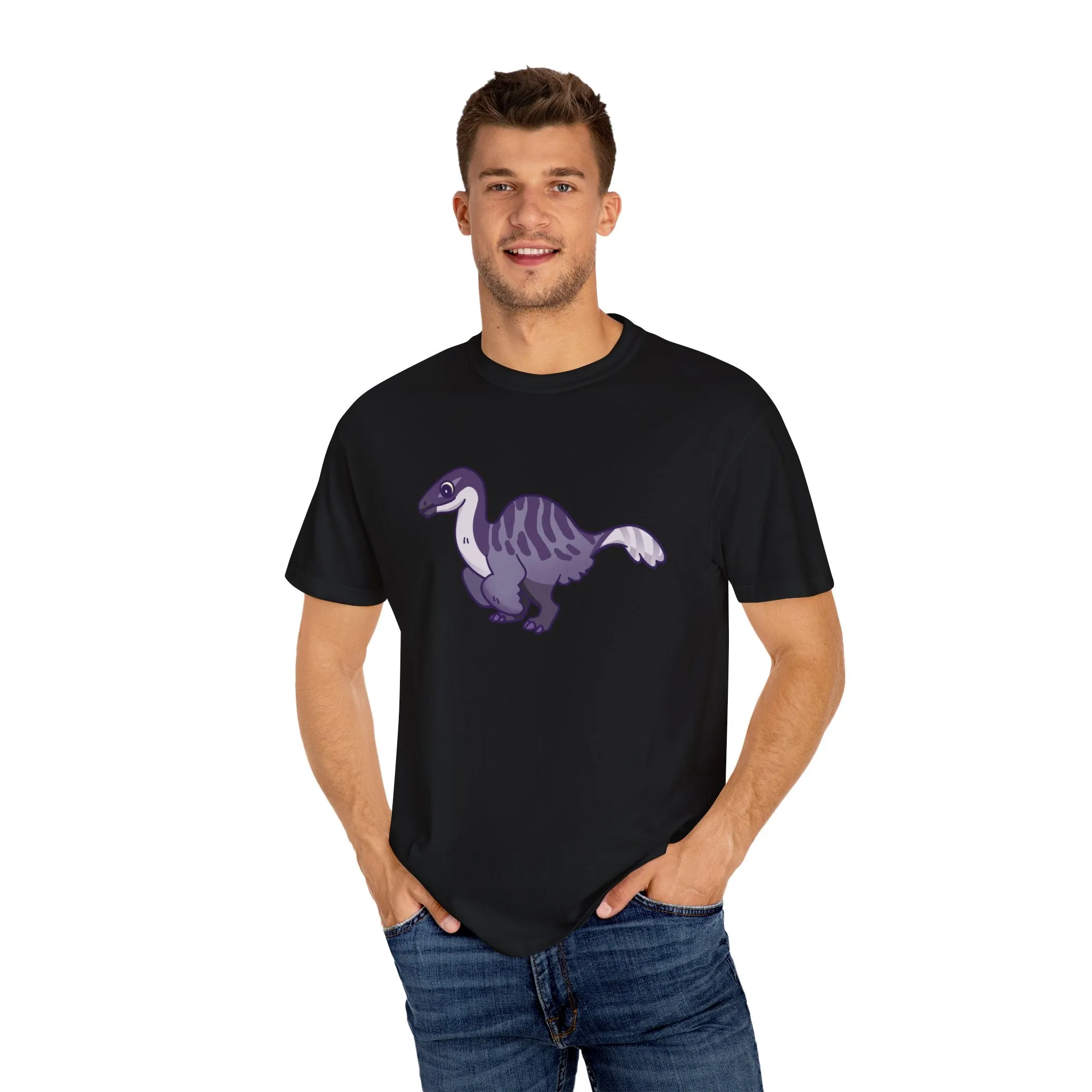 Asexual Pride Stripes Deinocheirus - T-Shirt