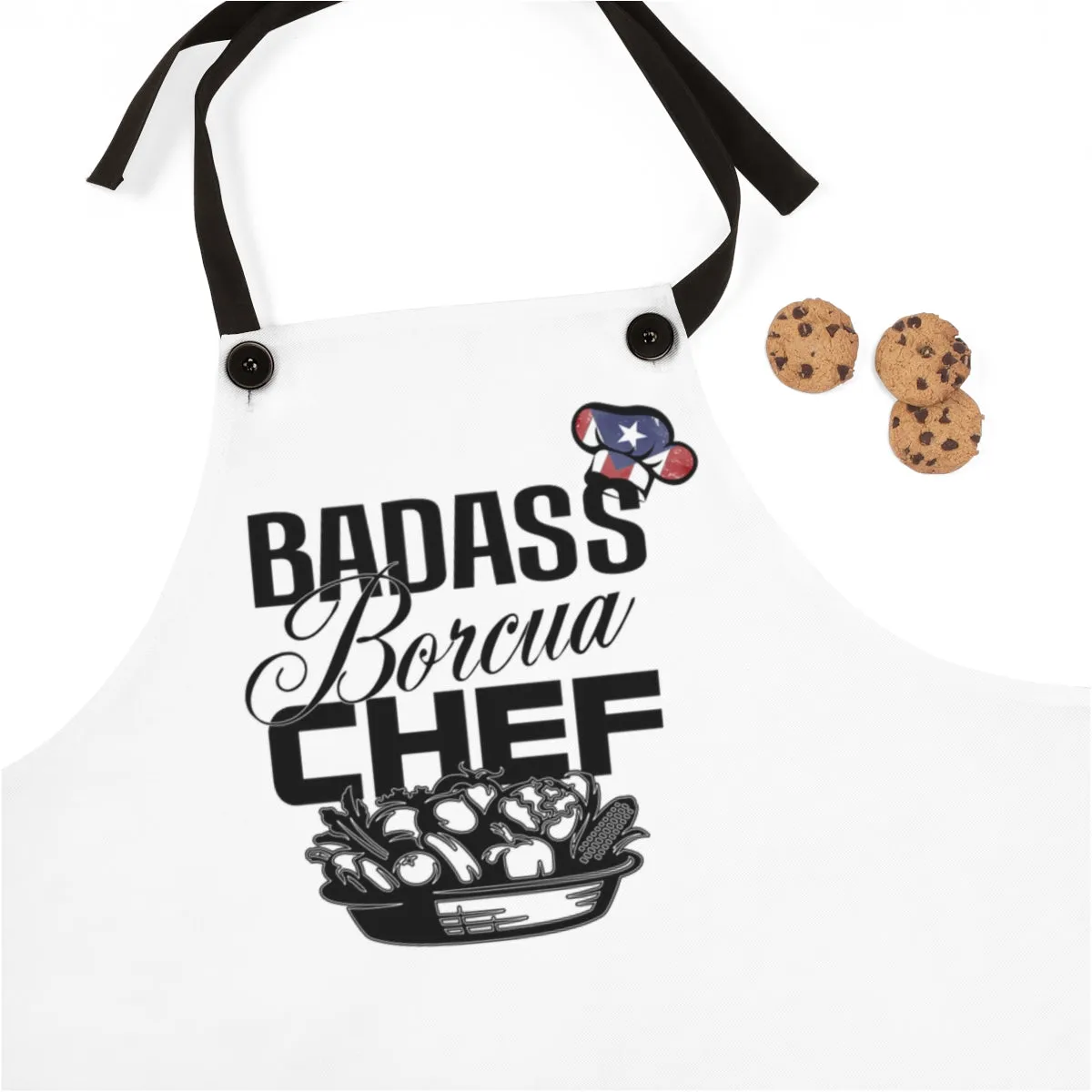 Badass Boricua Chef - Apron