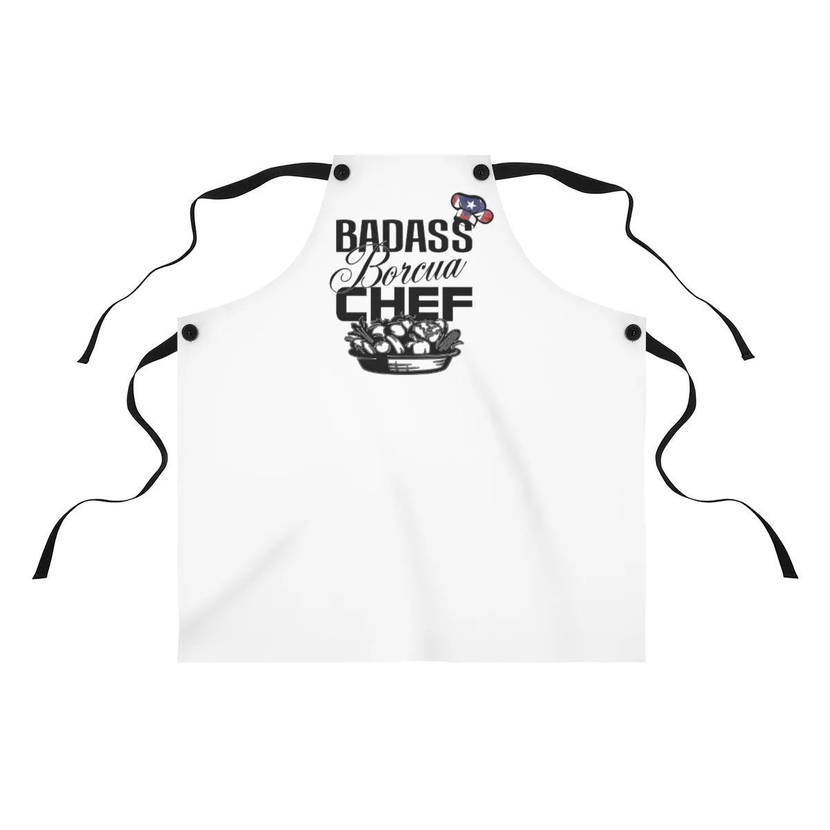 Badass Boricua Chef - Apron