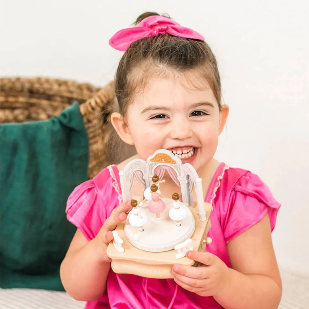 Ballerina Recital Wooden Music Box