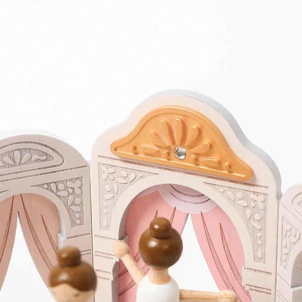 Ballerina Recital Wooden Music Box