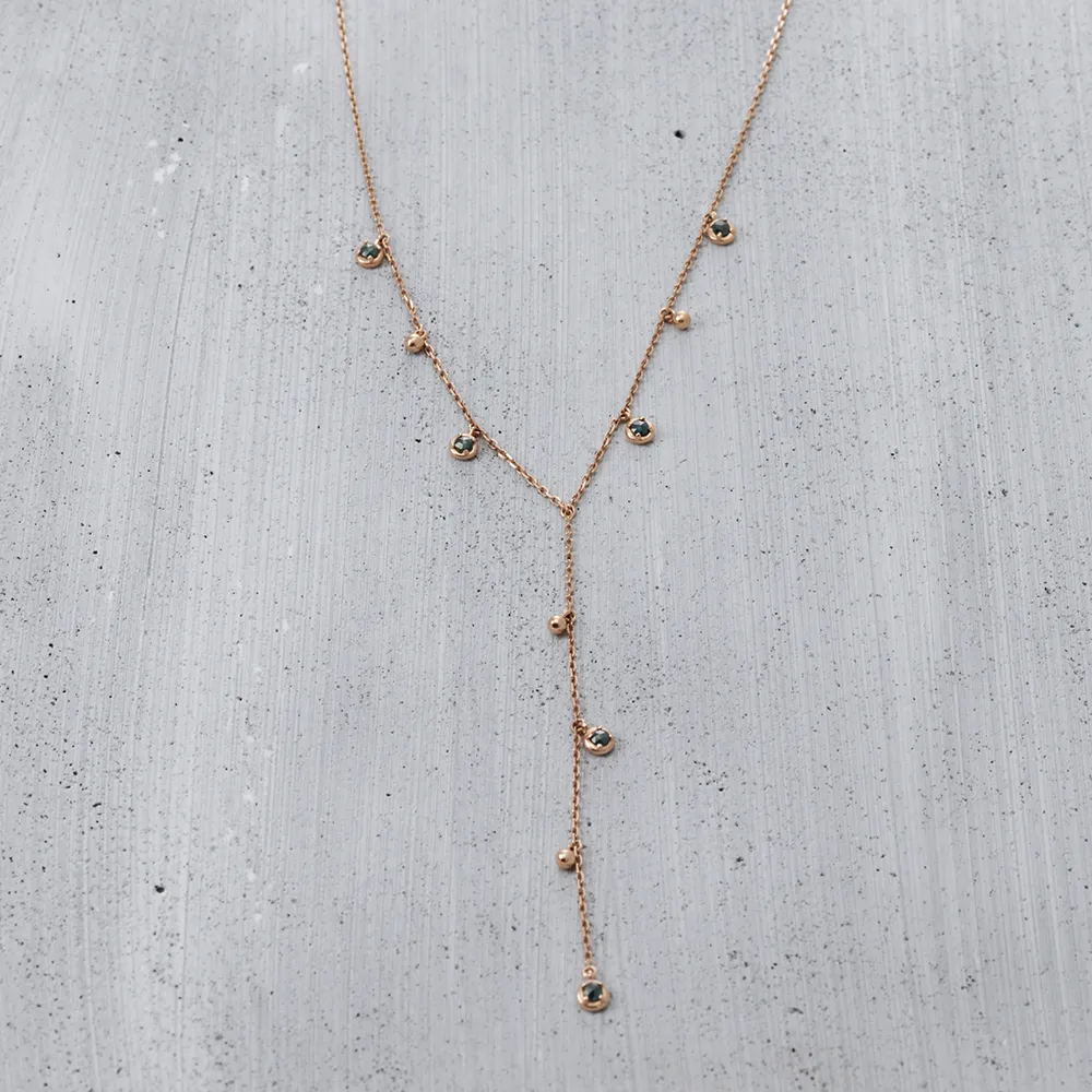 Ballet dancer Necklace - 14K/ 18K Gold