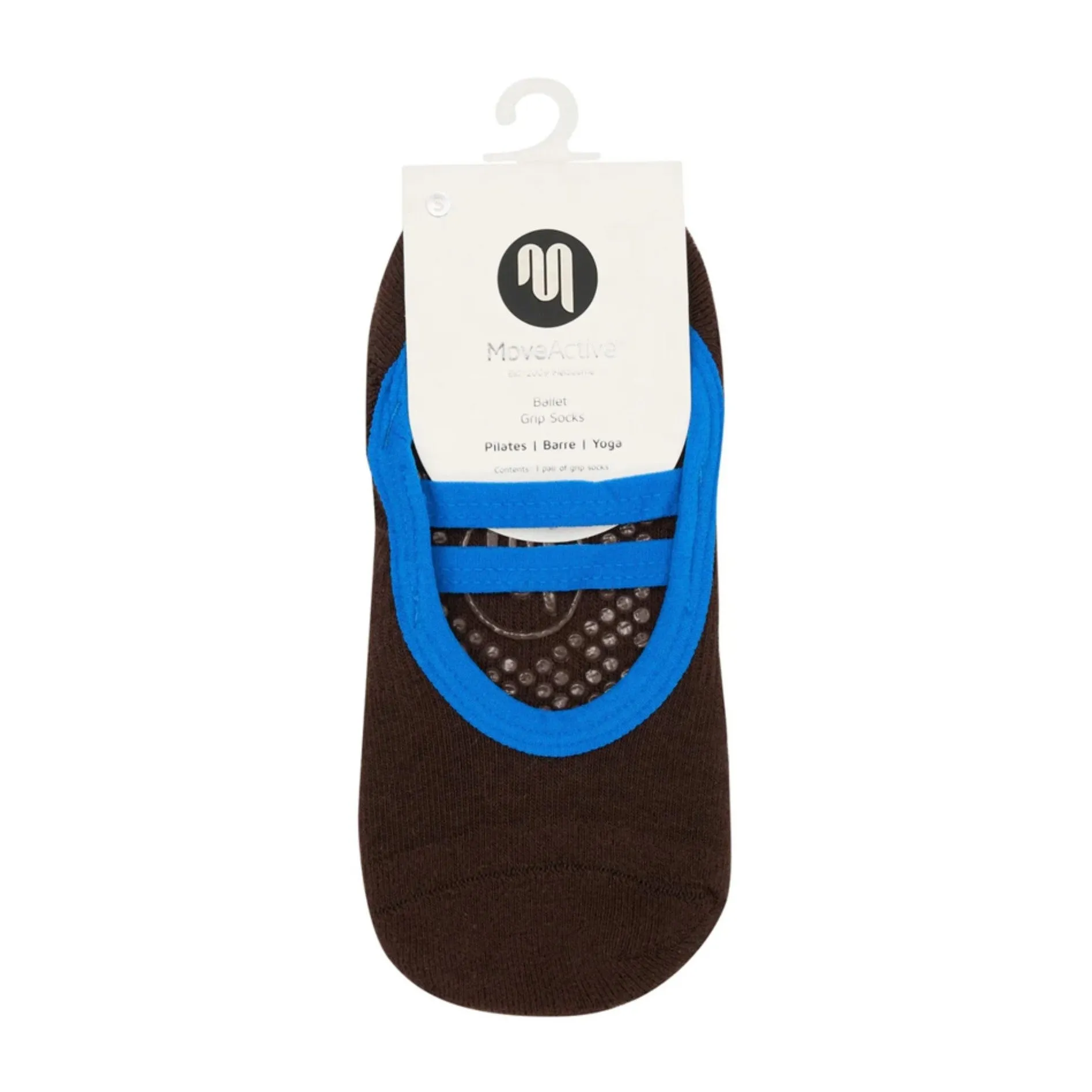 Ballet Grip Socks - Mocha (Barre / Pilates)