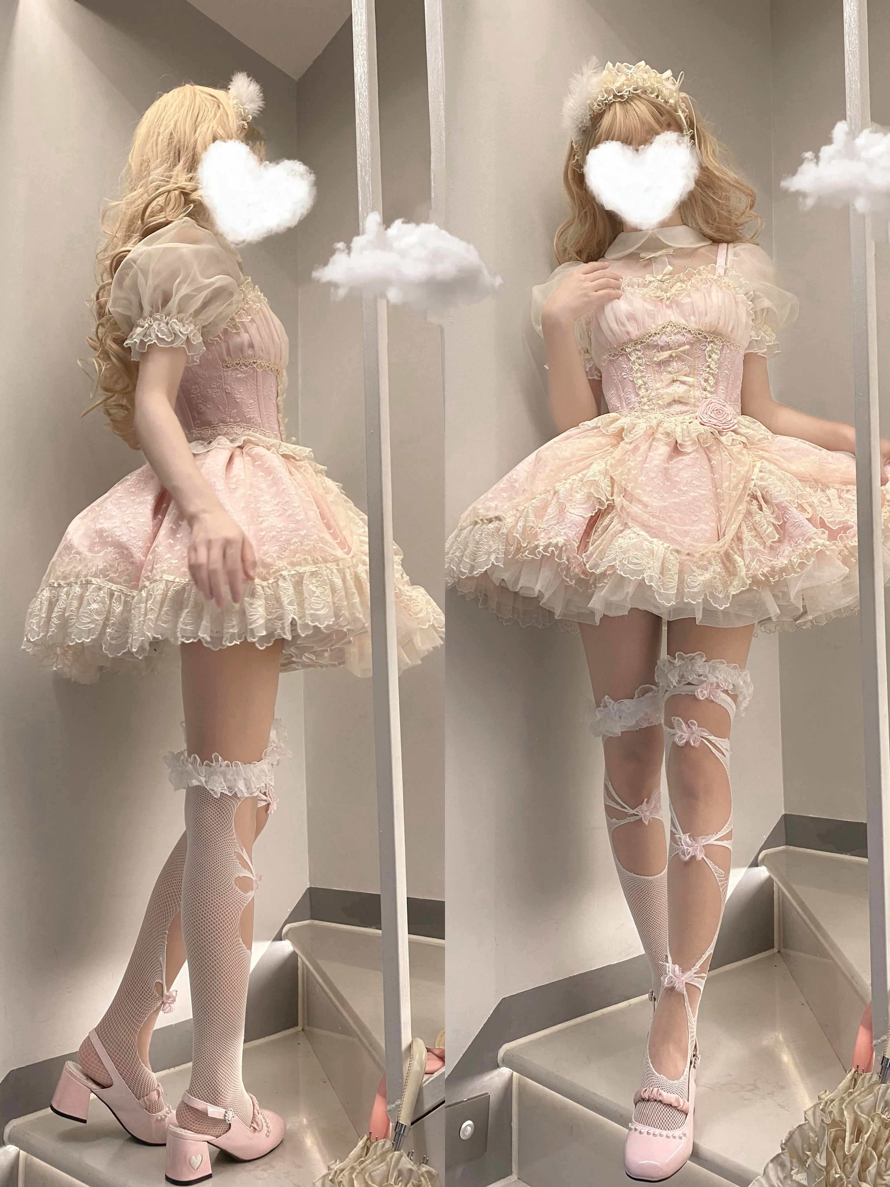 Ballet Lace Lolita Skirt PL53176