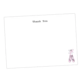 Ballet Shoe Note Cards