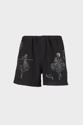 Ballet Short - Charcoal