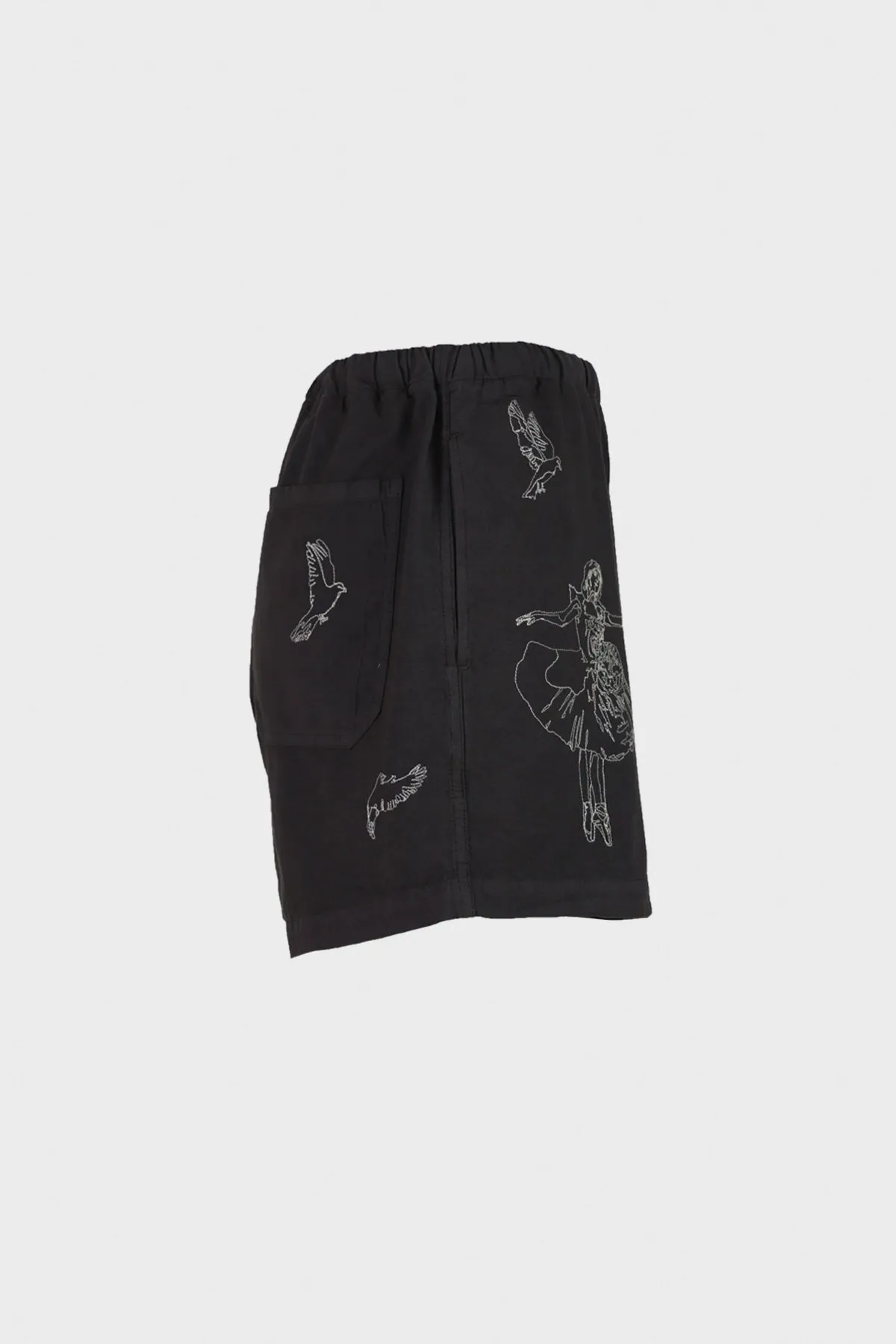 Ballet Short - Charcoal