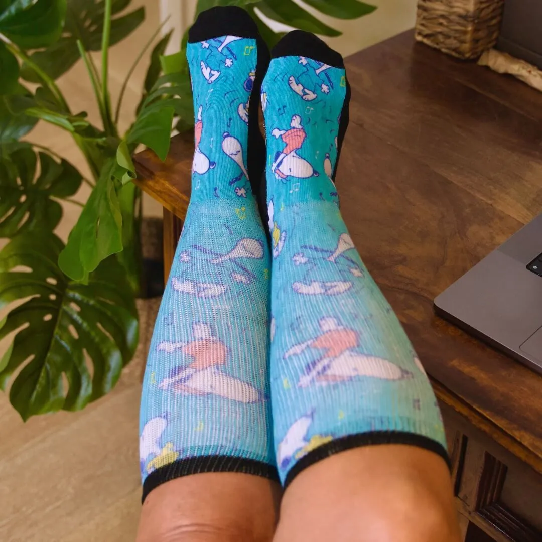 Beagle Ballet EasyStretch™ Diabetic Socks