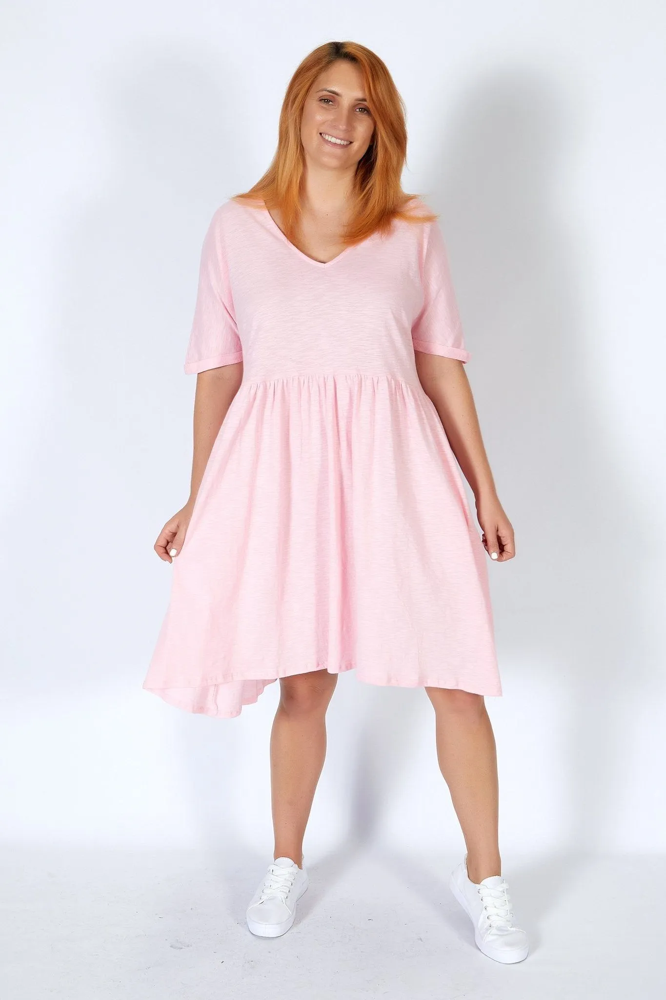 Betty Basics Portsea Dress in Ballet Pink