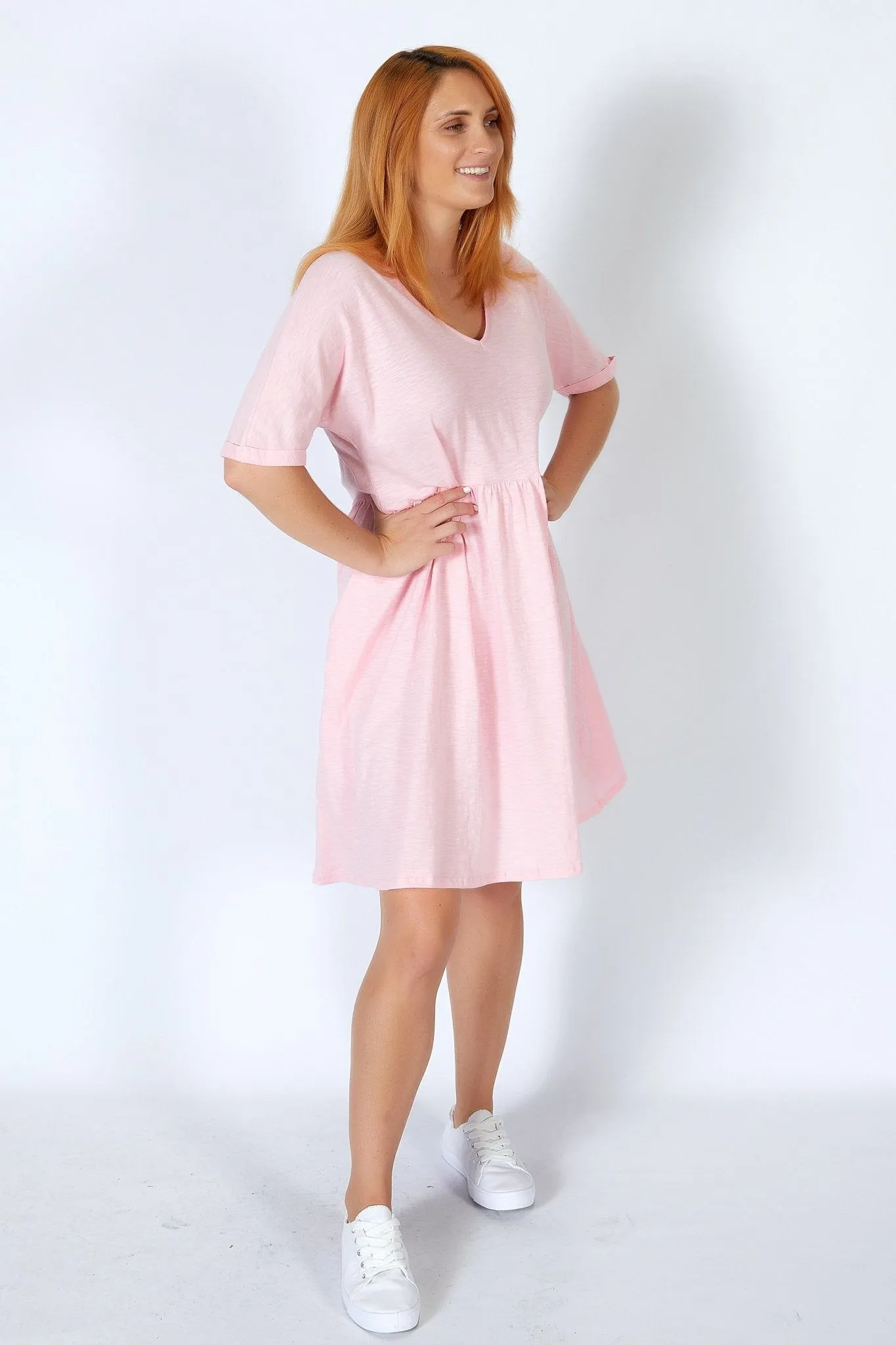 Betty Basics Portsea Dress in Ballet Pink