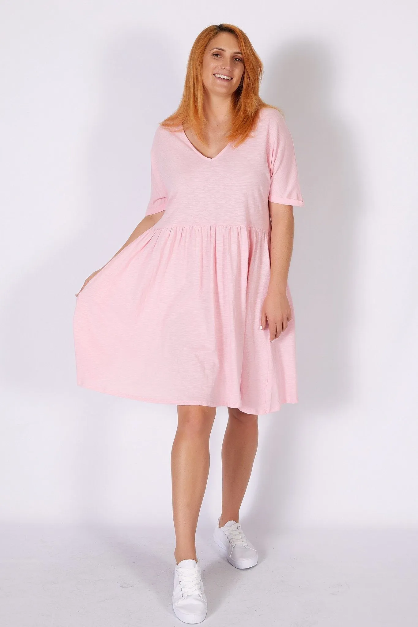 Betty Basics Portsea Dress in Ballet Pink