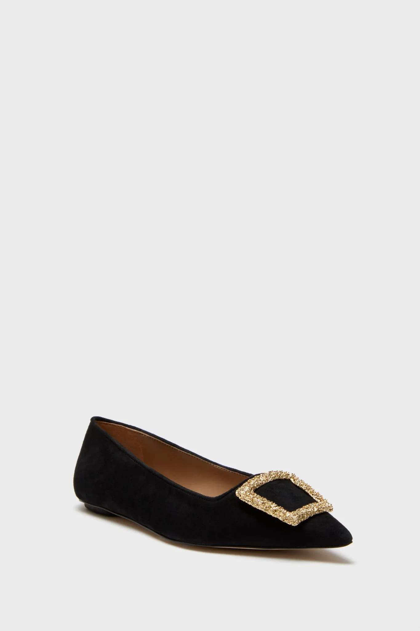 Black Nico Flats