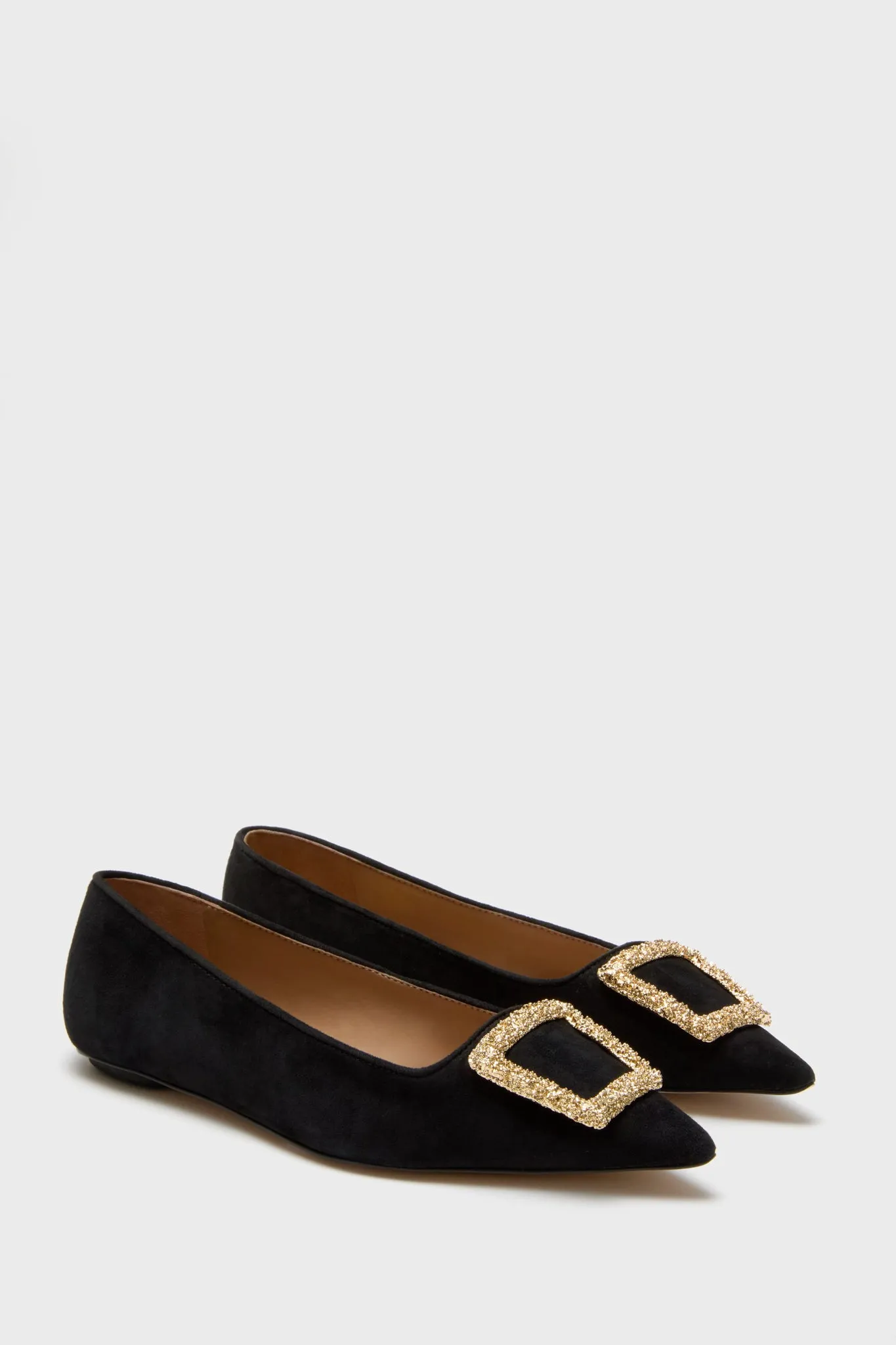 Black Nico Flats