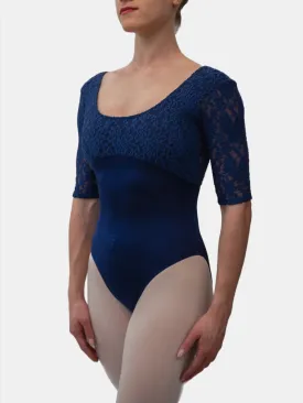 Blue Dance 3/4 Sleeve Leotard MP682