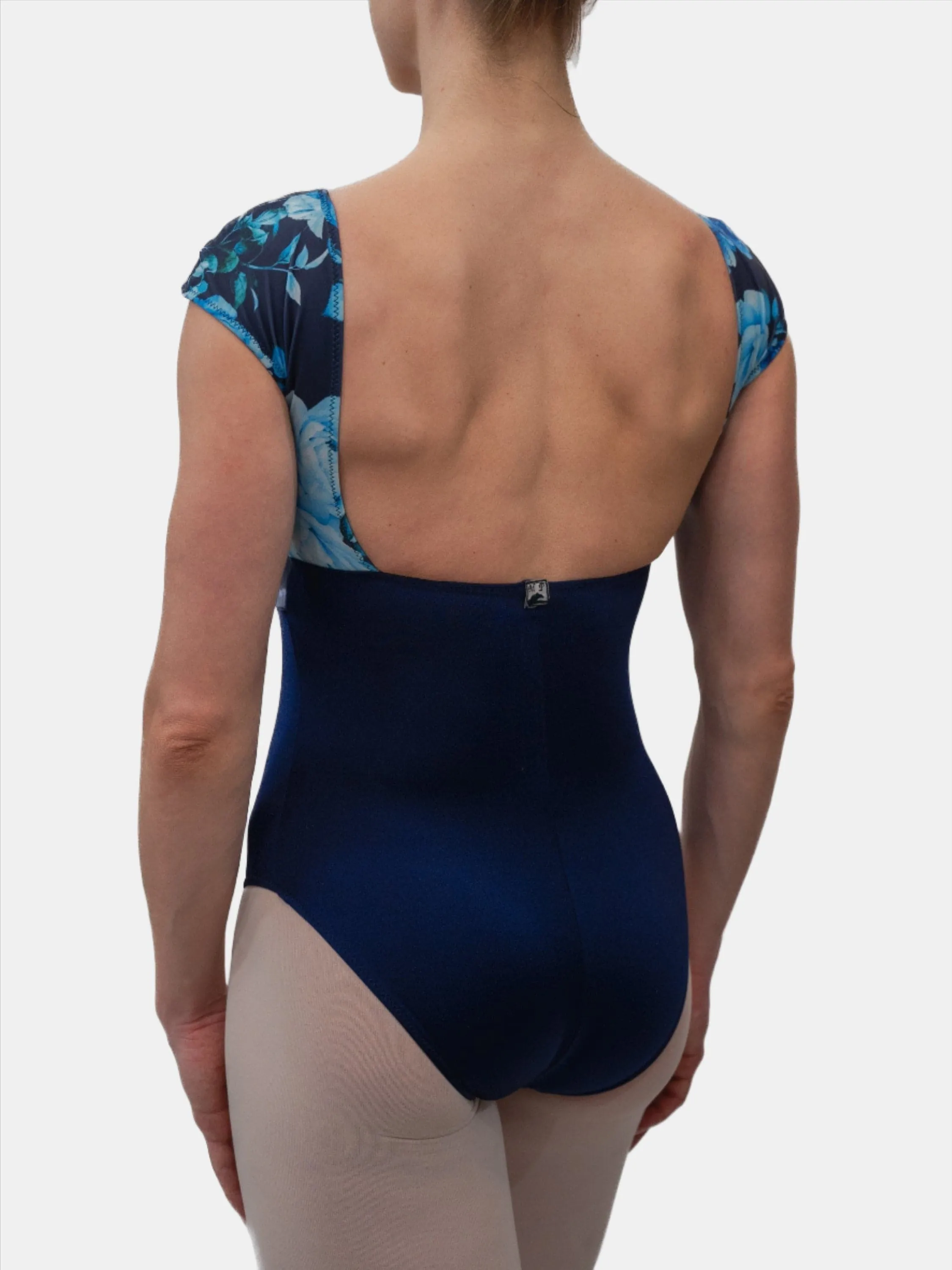 Blue Dance Cap Sleeve Leotard MP787