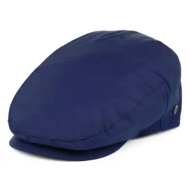 British Millerain Flat Cap Navy Wholesale Pack