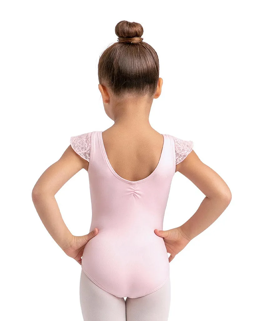 Capezio Flutter Sleeve Princess Cap Sleeve Leotard - 11731C Girls