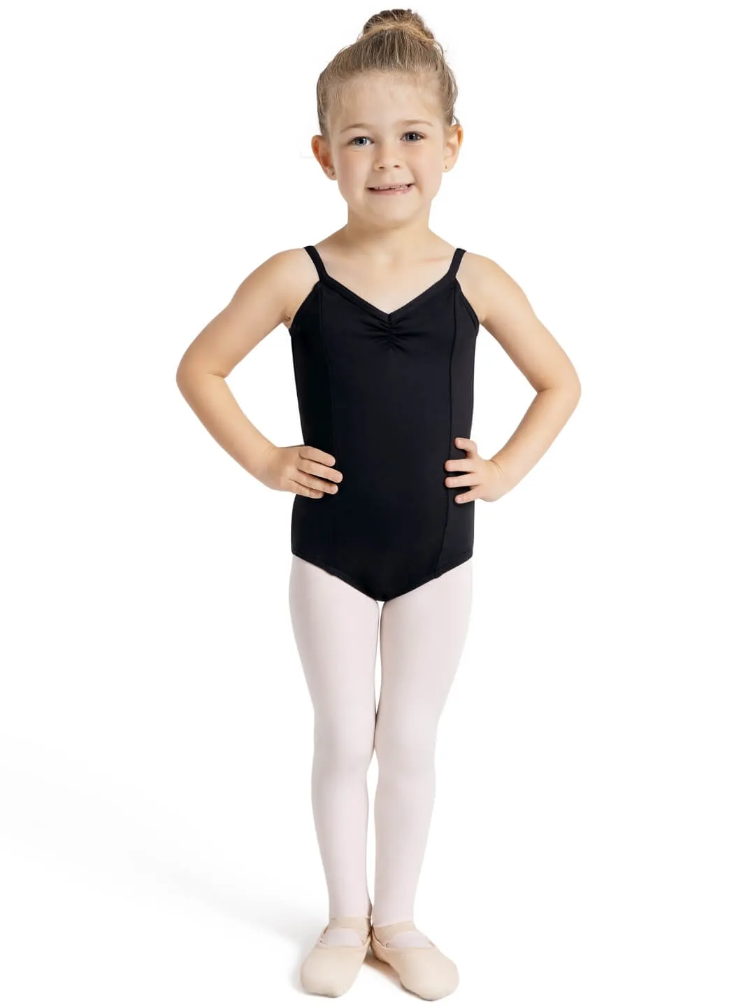 CAPEZIO SE1018C V NECK CAMISOLE LEOTARD