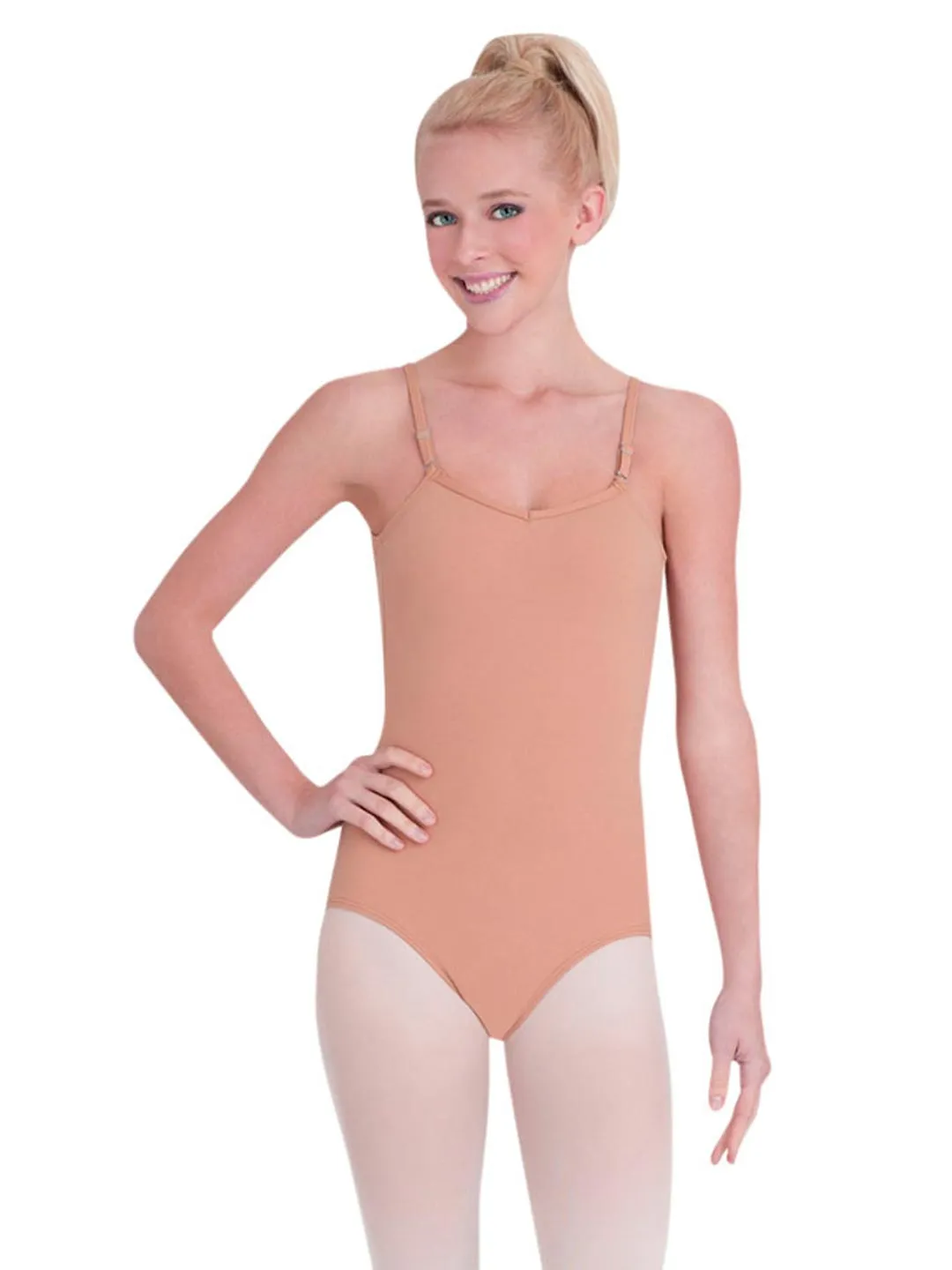 CAPEZIO TB1420 Adult Camisole Leotard w/ Adjustable Straps