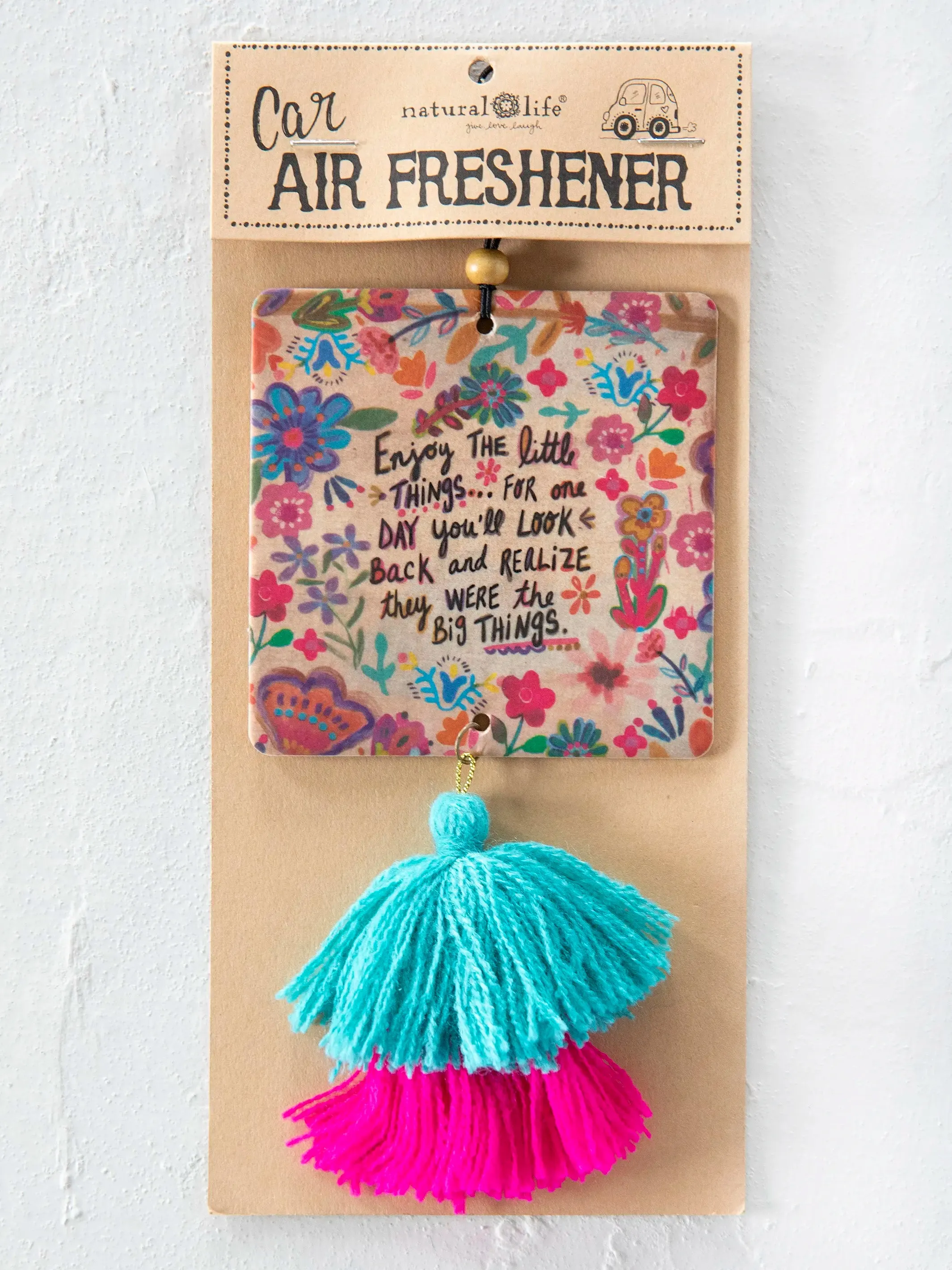 Car Air Freshener - Enjoy The Little Things