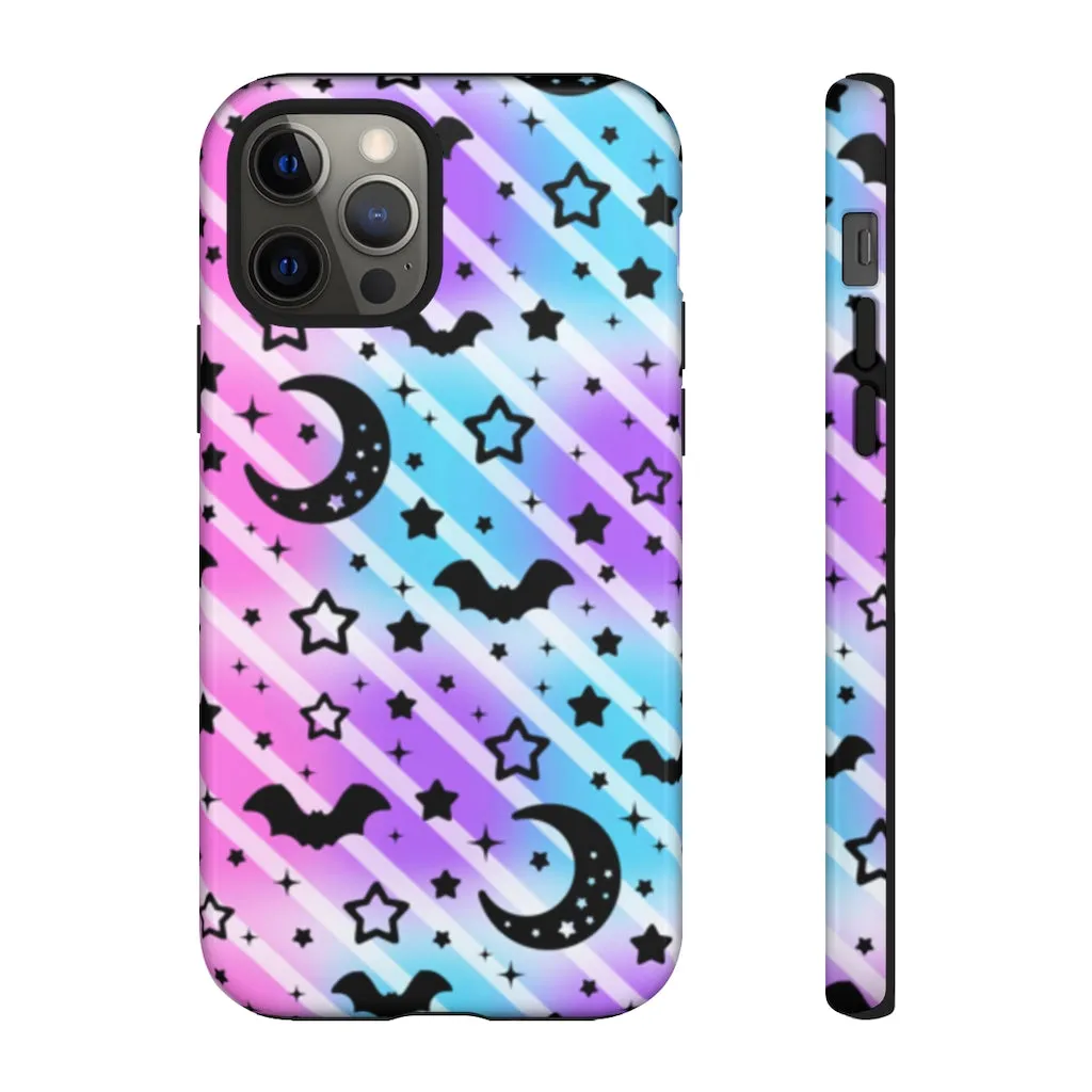 Creepy Cute Stripes Tough Phone Case