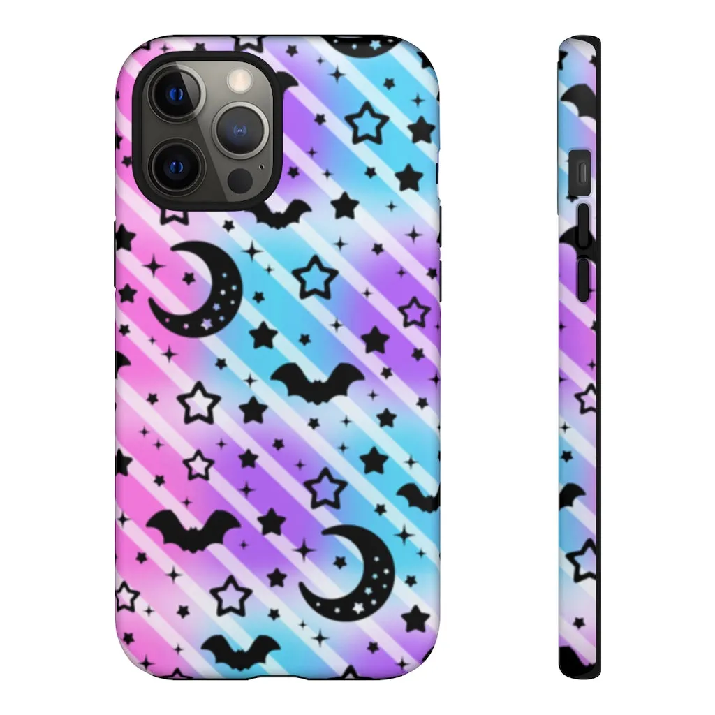 Creepy Cute Stripes Tough Phone Case