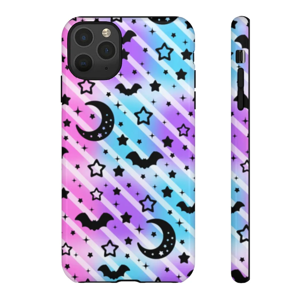 Creepy Cute Stripes Tough Phone Case