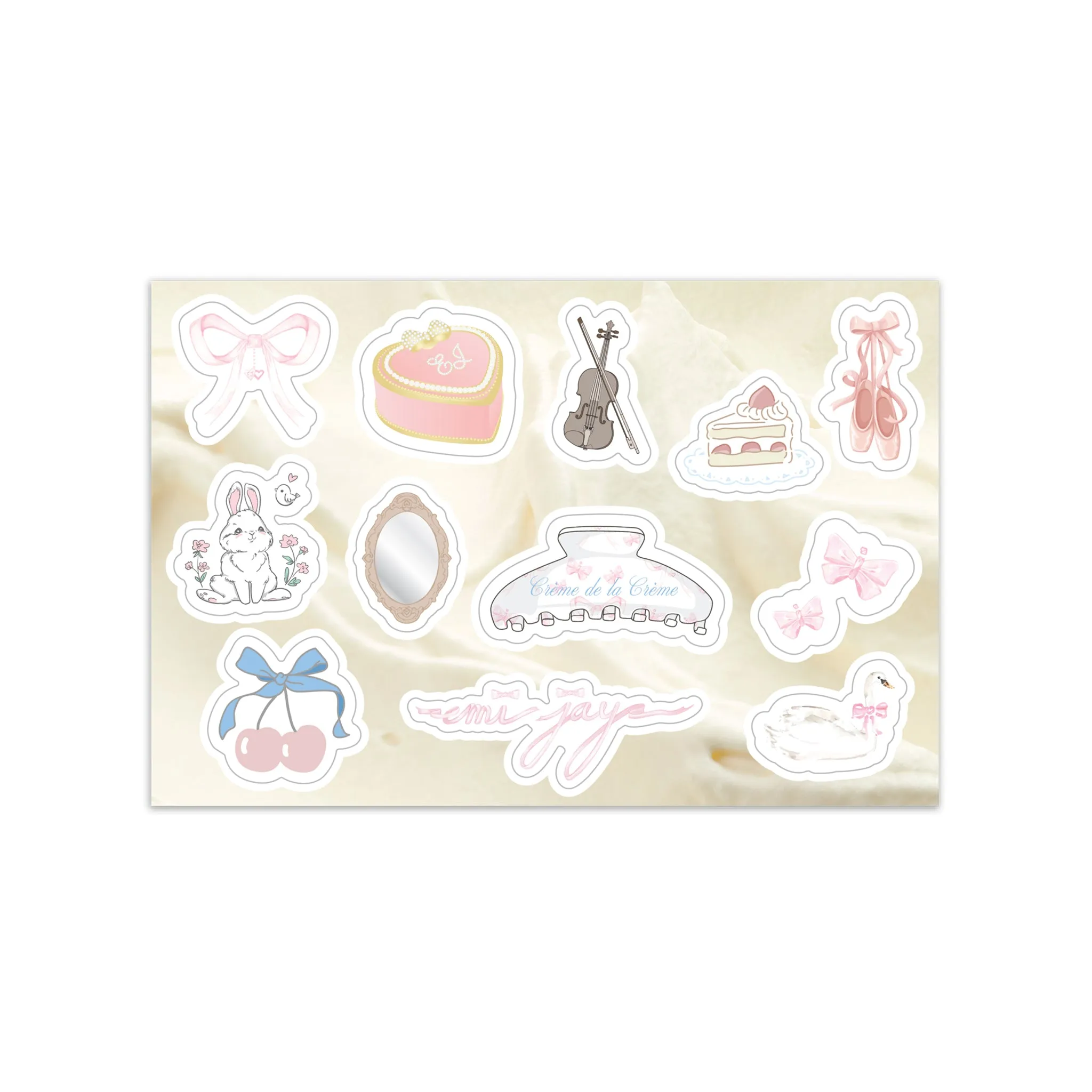 Crème de la Crème Sticker Set