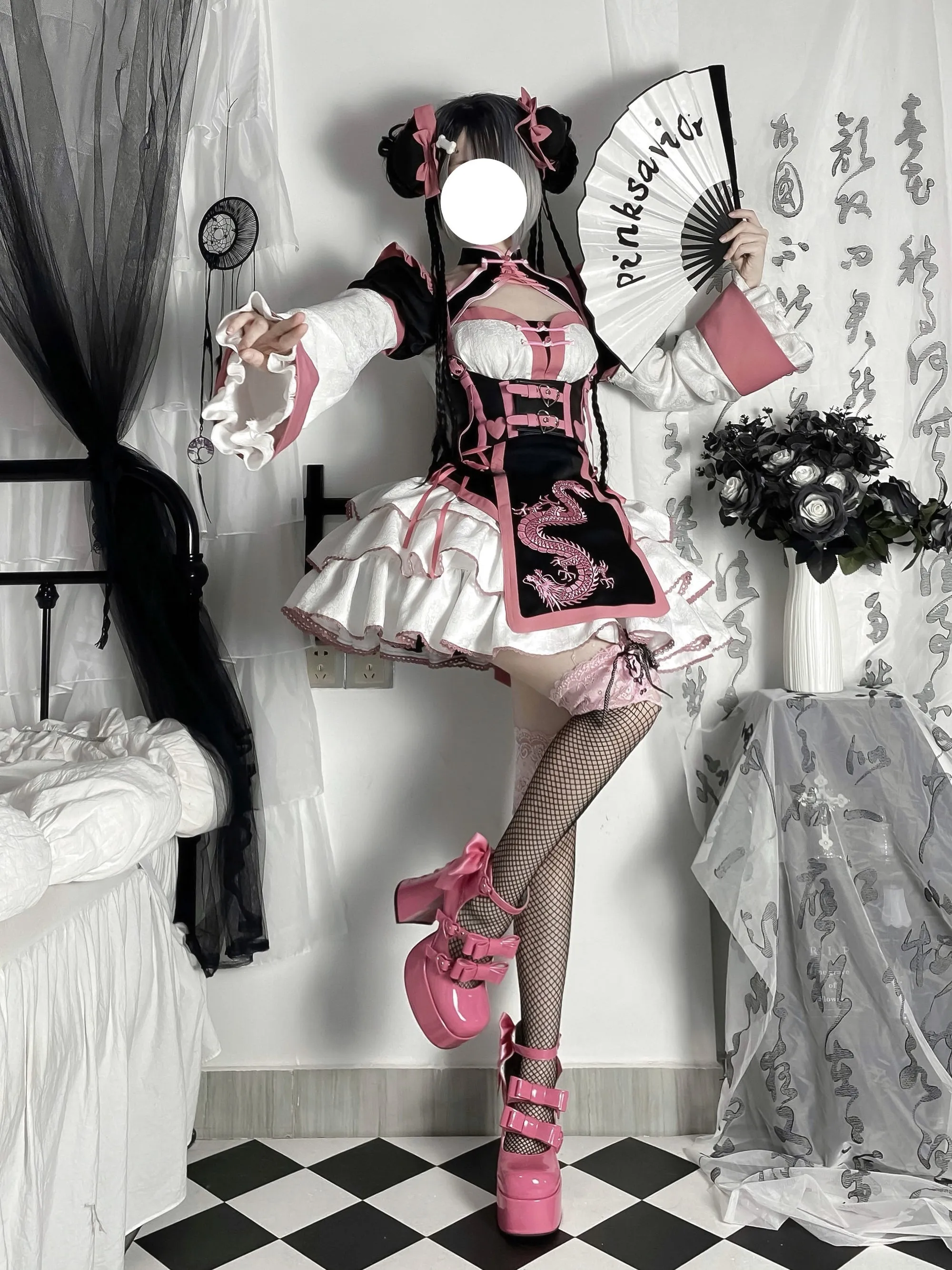 Cute Chinese style lolita dress PL53282