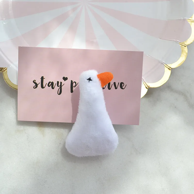 Cute duck brooch PL50047