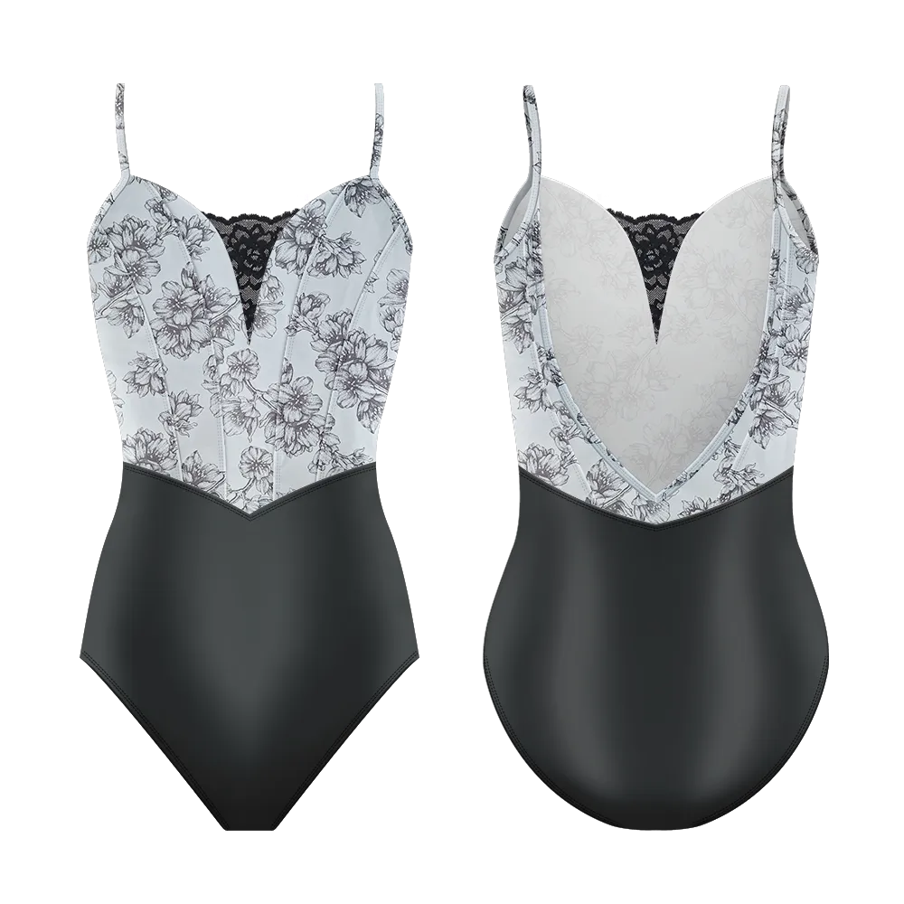 Danse de Paris "Antoinette" Camisole Leotard