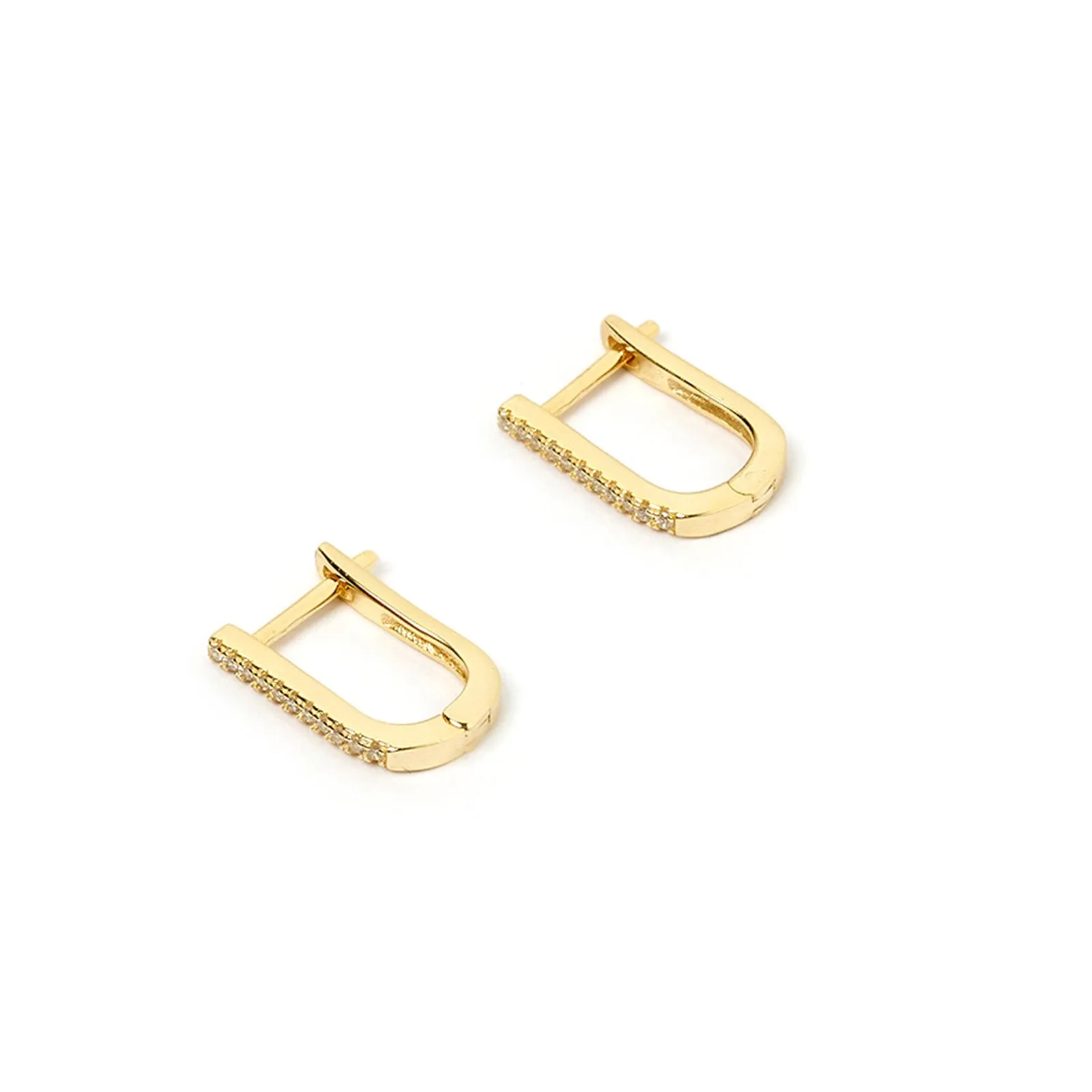 Eloise Gold and Zircon Earrings