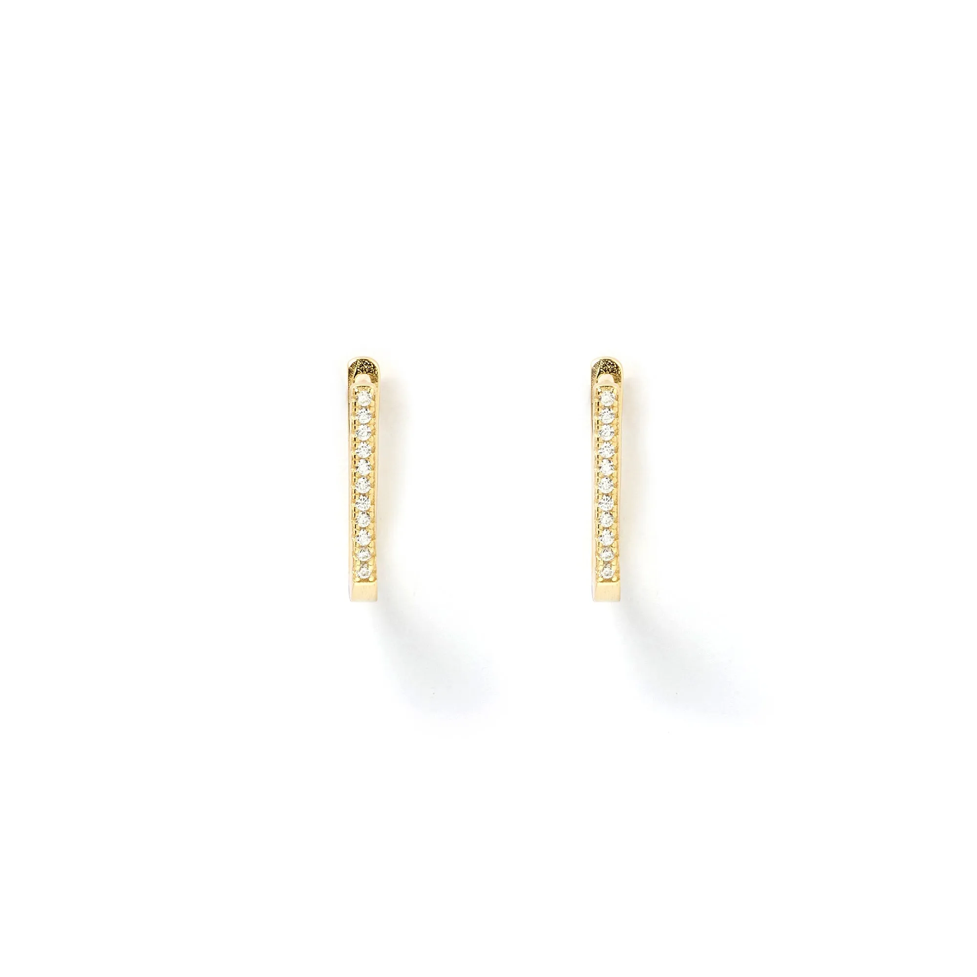 Eloise Gold and Zircon Earrings