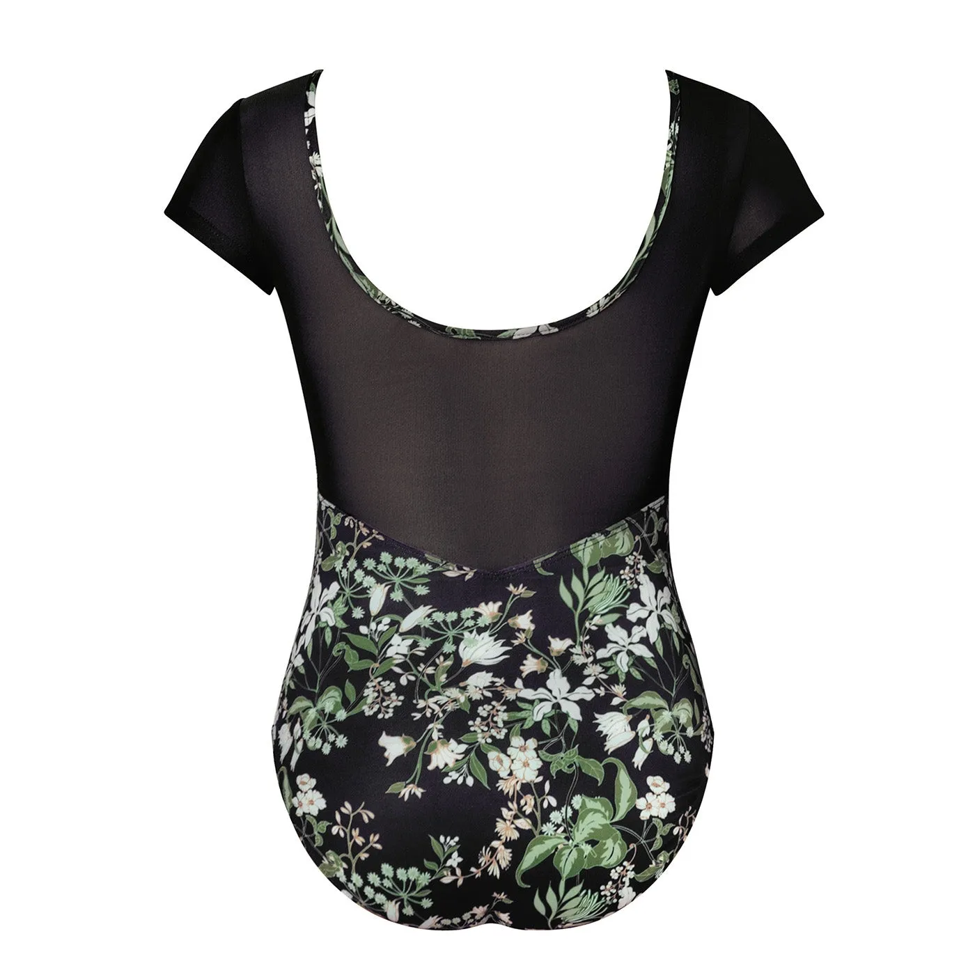 Energetiks Veronica Cap Sleeve Leotard | Botanica (Adult)