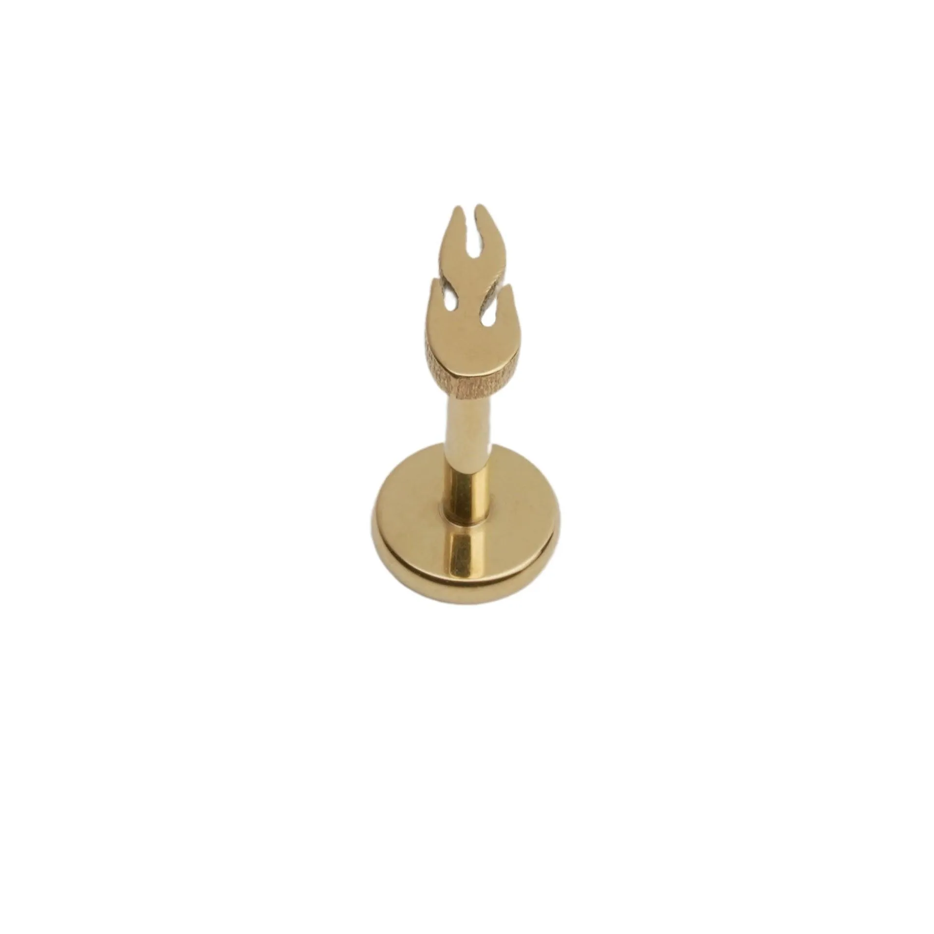 Flame Flat Back Stud