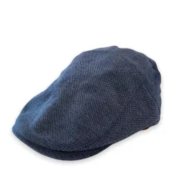 Flat Cap - Pique - Blue