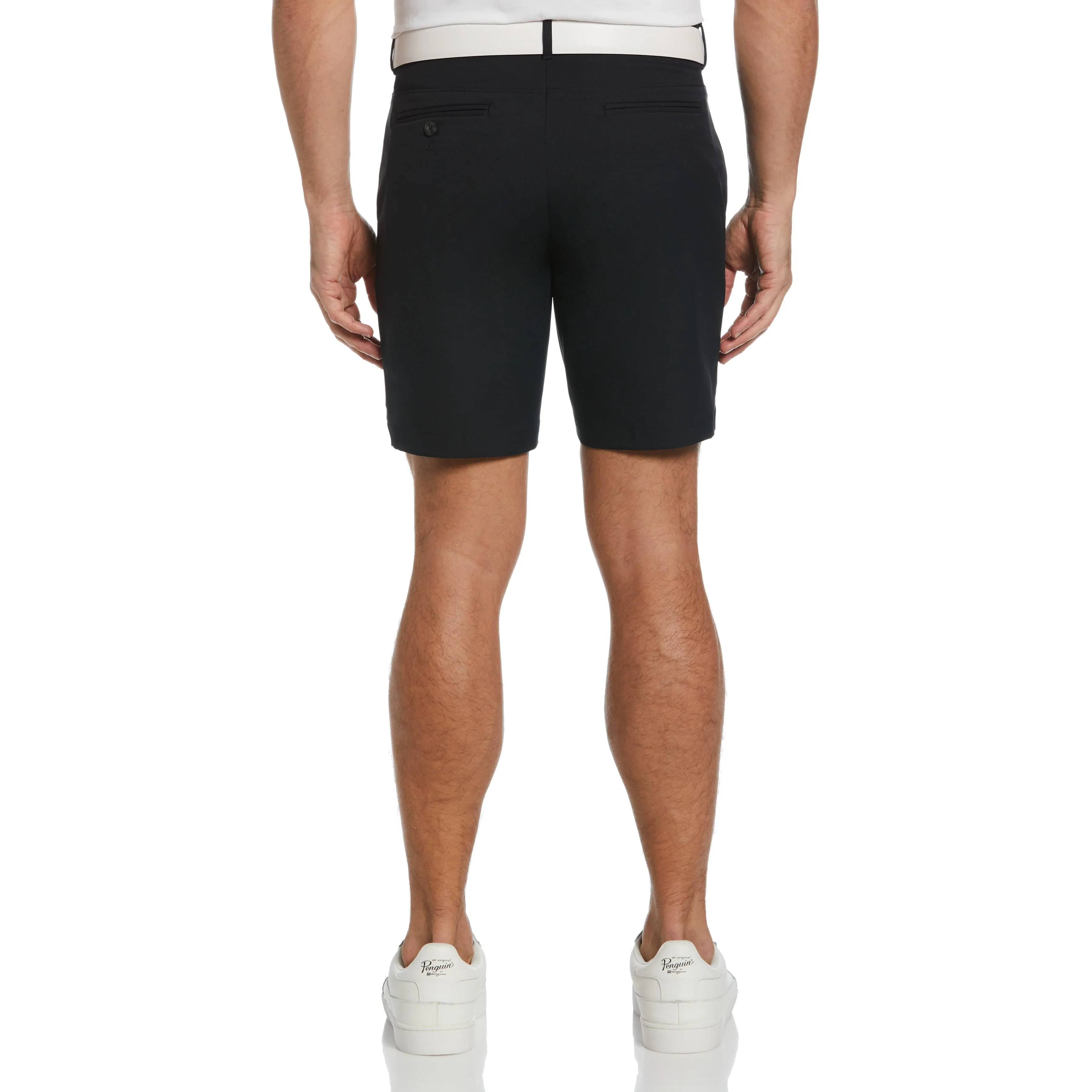 Flat Front Solid Golf Short