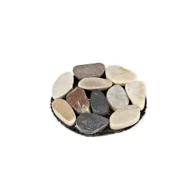 FLAT STONE ROUND COASTER